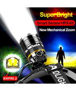 3000000 Lumens Upgrade Headlamp Sensor XHP90 Headlight with Built-in Bat... - $1,139.02 MXN