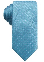 Ryan Seacrest Distinction Men&#39;s Gaffney Slim Geo Tie Blue One Size B4HP - £7.95 GBP