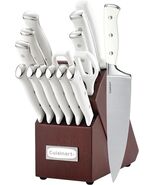 Cuisinart C77WTR-15PCW 15-Piece Knife Set with Block - Cherry White (Ope... - $1,821.27 MXN