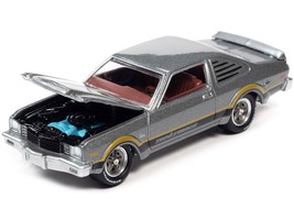 1976 Plymouth Volare Road Runner Silver Cloud Metallic with Stripes &quot;OK ... - $16.25
