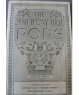 The Symphony Hall Pops, Golden Jubilee, Fiftieth Season, 1935, Orchestra... - $47.86 CAD