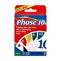 Phase 10 Family Card Game - From the Makers of Uno - A Rummy Type Game  - $33.00
