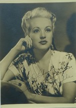 Betty Grable Signed Photo - PIN-UP Girl - How To Marry A Millionaire w/COA - £322.38 GBP