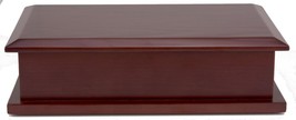 165 Cubic Inches Dark Ash Box Urn for Cremation Ashes - £143.87 GBP