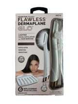 Finishing Touch Flawless Lighted Dermaplane Glo Facial Hair Remover for Women - £8.95 GBP