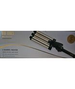 Hot Tools Pro Artist 24K Gold Digital 3 Barrel Hair Waver | Long Lasting... - $102.49 CAD