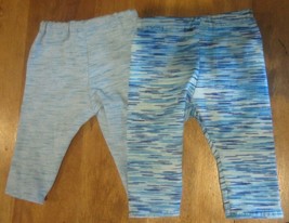 HANDMADE 18" american girl/our gener leggings  doll clothes country blair blue - $12.15