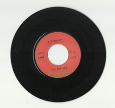 BEATTLES – CAPITOL RECORDS – 5498 - VINYL – YESTERDAY – ACT NATURALLY - ... - $6.82 CAD