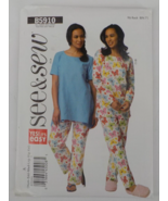 RARE BUTTERICK PATTERN #5910 SEE &amp; SEW MISSES TOP PANTS WOMENS XS-XXL UN... - $11.99