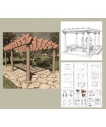 Pergola Plans: Enhancing Your Landscape: A Stunning and Durable Pergola - £51.77 GBP