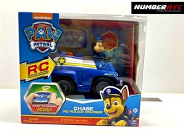 Paw Patrol Vehicle Chase&#39;s RC Remote Control Police Cruiser Nickelodeon NEW - £23.36 GBP