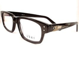 Uber Chain Black Purple Men Women Eyeglasses Frames Plastic  50-16-145 - £69.65 GBP