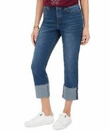 NEW Style &amp; Co Women&#39;s Jeans 6 High Rise Straight Crop Blue NWT - $19.80