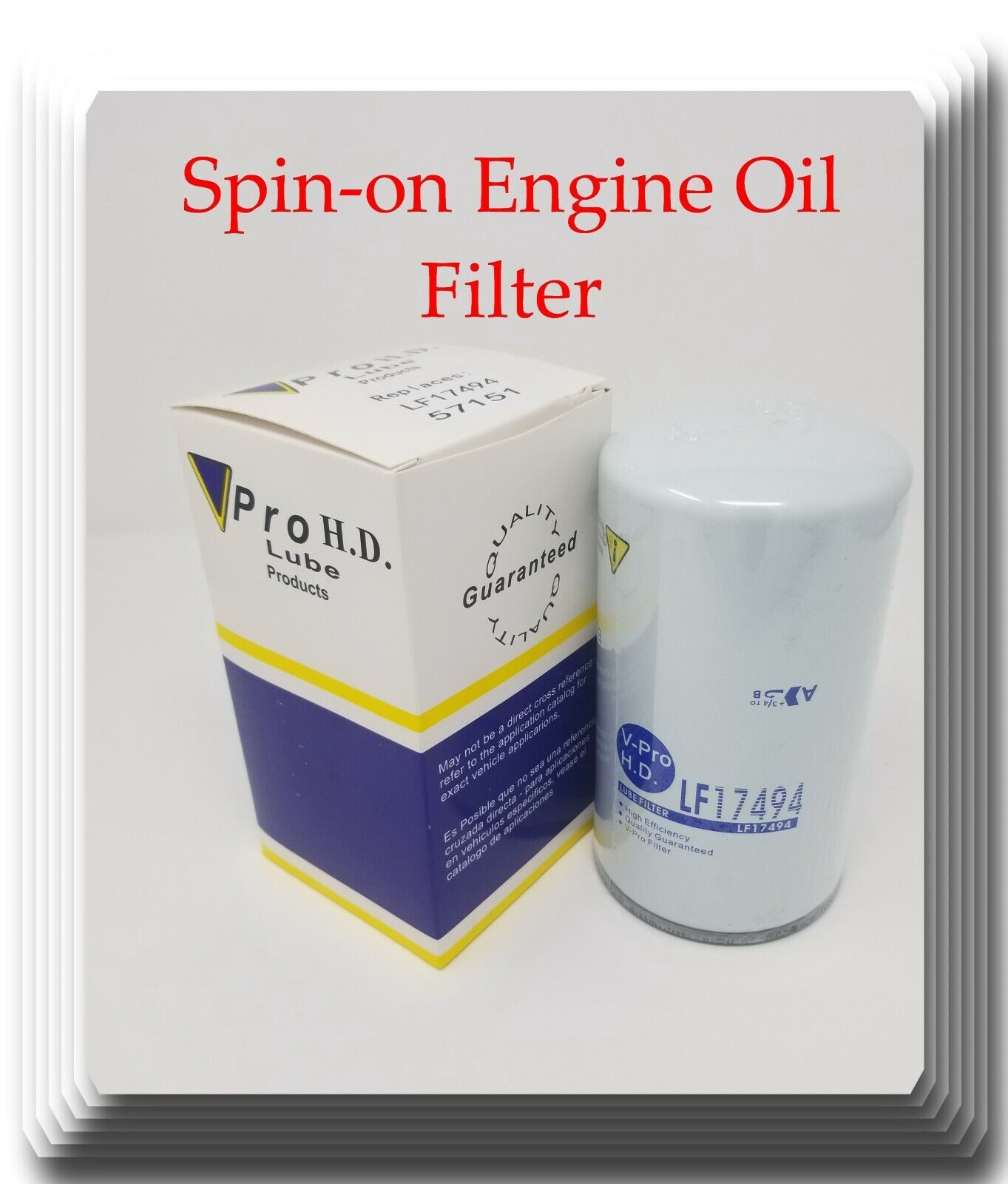 Primary image for ENGINE OIL FILTER Fits:FORD F250 350 450 550 650 750 SUPER DUTY V8 6.7L