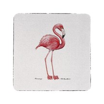 Betsy Drake Flamingo Neoprene Coaster Set of 4 - £27.23 GBP