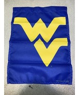 NCAA WEST VIRGINIA UNIVERSITY MOUNTAINEERS Garden Flag (14&quot; x 11&quot;) - NEW - £8.95 GBP