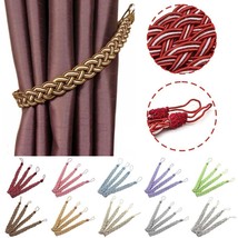 2PCS/Pair Braided Satin Rope Curtain Tie Backs Holdbacks Holder Curtain ... - $3.48+