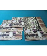  Ripe From The Vine - by Theresa Kasun - 6 PLACE MATS 15 X 12&quot; by Manorc... - €106,69 EUR