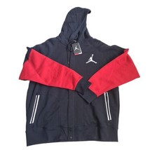  Nike Air Jordan Jumpman Retro Hoodie Jacket Men 689020 011 Vntg Black Sz 2XL - £59.94 GBP