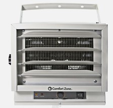 Comfort Zone 5000 Watts Heater Forced Air Industrial Ceiling Mounted Har... - €69,81 EUR