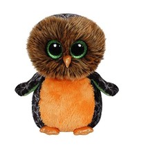 TY Beanie Baby-ty37030-Plush-Beanie boo&#39; Small-Medium-Midnight The Owl  - £47.84 GBP