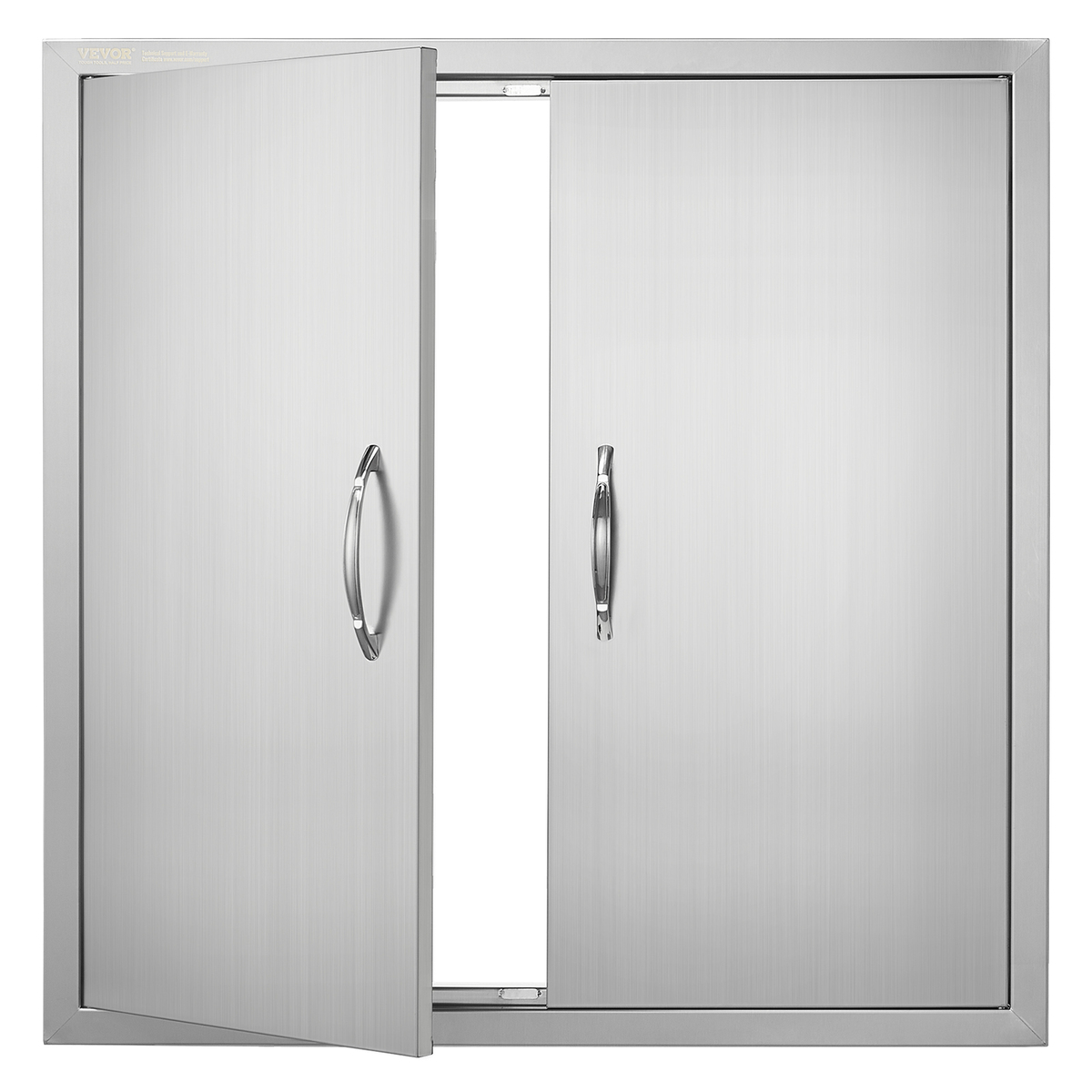 VEVOR BBQ Access Door, 31W x 31H in, 2 Outdoor Kitchen Door,  Flush Moun... - $93.90