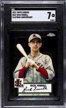 Rick Ferrell 2021 Topps Chrome Platinum Anniversary St. Louis Browns #637 SGC 7* - $24.74