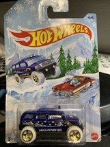 NEW!! Hot Wheels 2020 Christmas Holiday Hot Rods Rockster 4/6 - $129.08 MXN