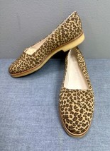 New Bottega Veneta Leopard Print Slip On Loafers 22041 Shoes Size 8.5 B - $34.64