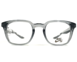 Nike Sb Eyeglasses Frames 7114 060 Gray Clear Square Full Rim 48-22-145 - $83.94