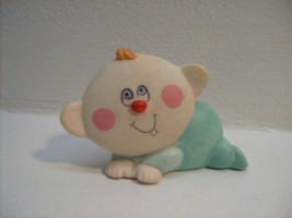 Porcelain Hand painted Baby Crawling Toddler Figurine Décor #Msl24 - $12.86