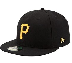 New Era Men&#39;s Pittsburgh Pirates 59Fifty Fitted Hat Cap 70360944 - £29.56 GBP