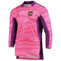 NWT men&#39;s medium/M MLS Adidas LA Los Angeles galaxy CF GK LS Soccer jersey - $71.99