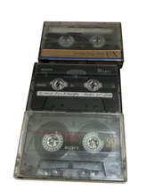 Sony Audio Cassettes Lot of 3 Used Pre-recorded Music Type I &amp; Type II Bias - £6.16 GBP