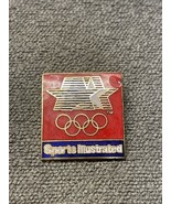 Vintage Olympic Memorabilia LA 1984 Sports Illustrated Lapel Tack Pin KG - $9.89