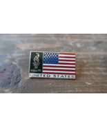 1996 USA Flag Atlanta Olympics Lapel Pin 3.5cm - £7.76 GBP