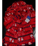 Intimo For KIDS Santa Claus Reindeer Robe christmas red bathrobe Sz 2T f... - $5.47 CAD
