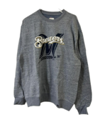 Majestic Hombre Milwaukee Brewers Clean-Up Camisa de Manga Larga, Gris, ... - £27.58 GBP