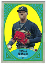 2019 Topps Heritage #NAP-17 Ronald Acuna Jr Atlanta Braves New Age Performers - £3.40 GBP