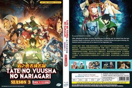 Anime Dvd~English Dubbed~Tate No Yuusha No Nariagari Season 3(1-12End)FREE Gift - £11.38 GBP