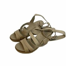 TIMBERLAND Danforth Earthkeepers  Sz 8.5 Anti-fatigue Beige Wrap Sandals Shoes - £14.58 GBP