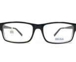 Robert Mitchel Eyeglasses Frames RM5006 BK Black Gray Clear Rectangle 53... - $65.08