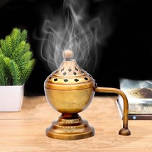 2 X Loban Incense Bakhoor Burner Burner with Handle for Home Purifyin Pa... - £54.52 GBP