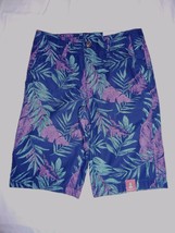 Boy&#39;s Arizona Chino Shorts  Navy Print Size 8 Regular New W Tags - £9.79 GBP