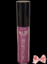 Amuse Metallic Liquid Long Lasting Lipstick LIP2093-1 New&amp; Sealed .19z F... - £7.46 GBP
