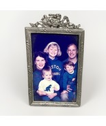 Vintage Elias 1983 Fine Pewter 1766 Photo Frame - Contains 925 Fine Silver - $39.60