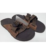 Chaco Lowdown Slide Size US 9 M EU 42 Men&#39;s Leather Sandals Otter JCH108659 - $75.32 CAD