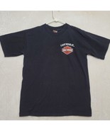 Harley-Davidson T-Shirt Men’s Large Thunder Mountain Black I Got Mine USA - £18.75 GBP