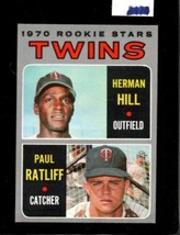 1970 Topps #267 Herman HILL/PAUL Ratliff Exmt (Rc) Twins *X77840 - £1.37 GBP