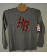 Majestic Threads Mens NBA Houston Rockets Triblend Long Sleeve Tee Grey ... - $20.58 CAD
